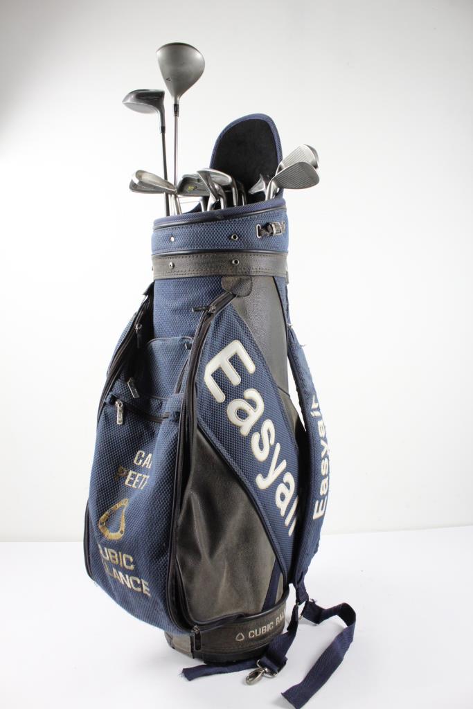 Golf Clubs & Bag, 16 Items Property Room