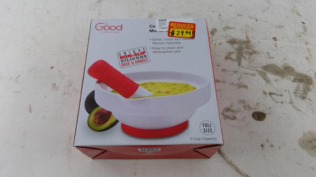 Good Cooking Ceramic Mortar & Pestle