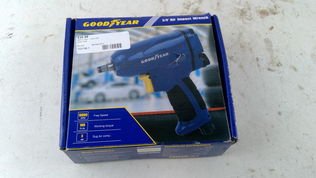 Goodyear 3/8" Air Impact Wrench