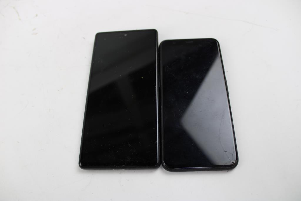 Google Cell Phone Lot, 2 Pieces, Sold For Parts