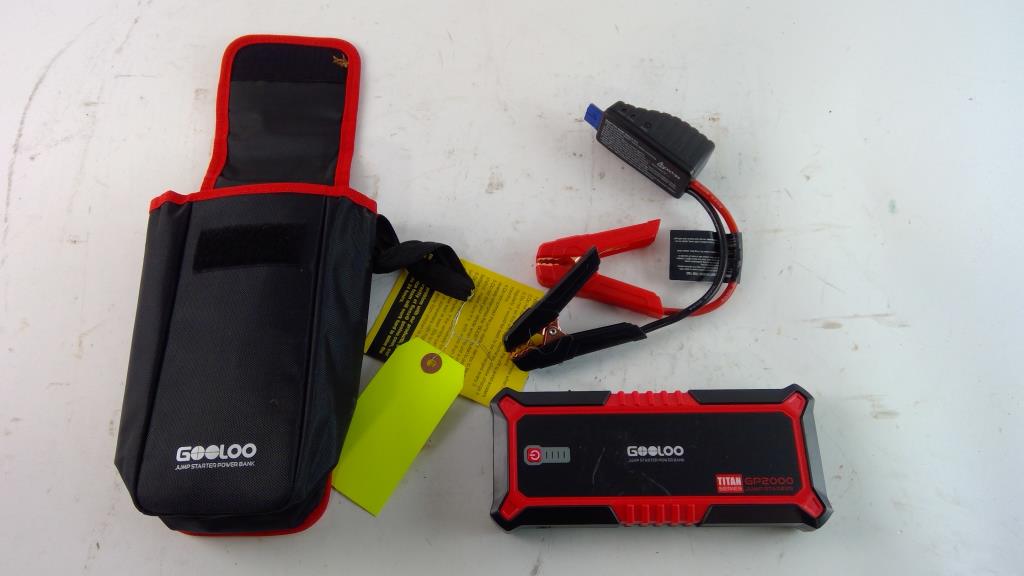 Gooloo Jump Starter Power Bank Property Room