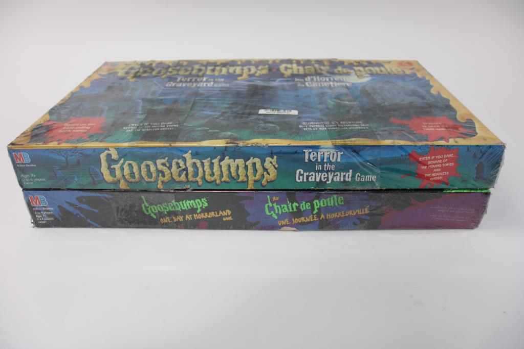 Goosebumps Terror In The Graveyard Board Game, 2 Pieces Property