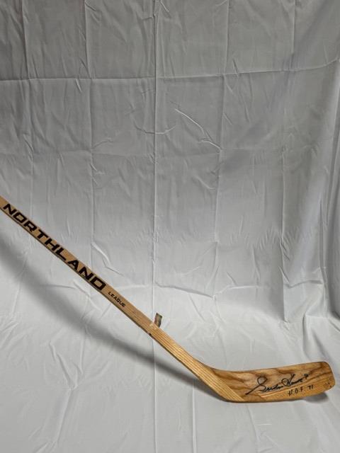 Gordie Howe Autographed Hockey Stick - JSA Authenticated