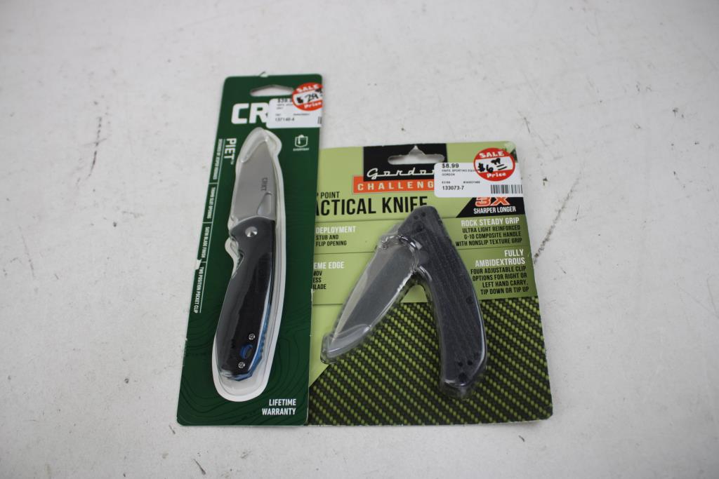 Gordon Challenger, CRKT, Northwest Trail Knives, 3 Pieces