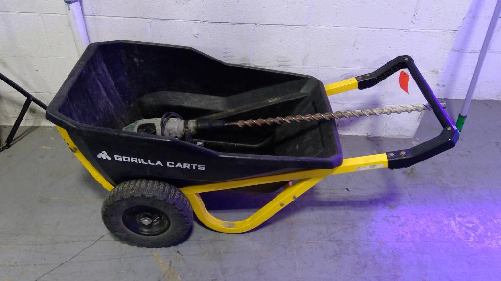 Gorilla Carts Wheelbarrow And More 2 Pieces