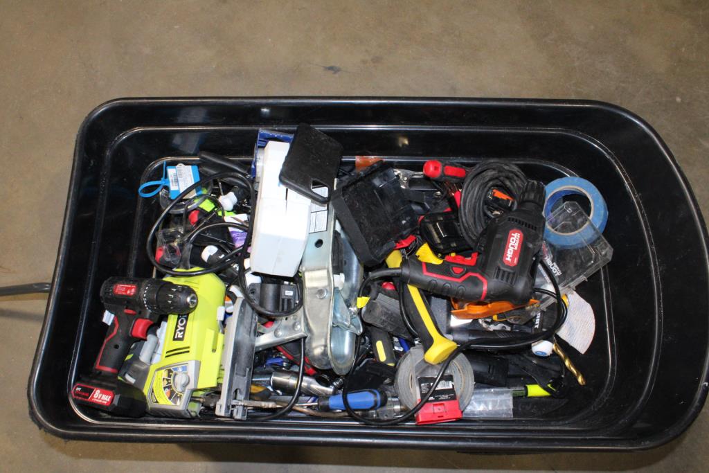 Gorilla Rolling Cart With Tools, 20+ Pieces Property Room