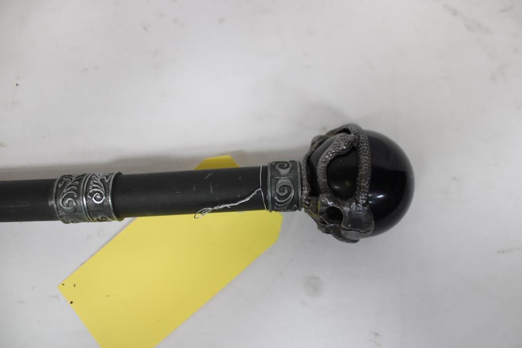 Gothic Skull Cane Sword