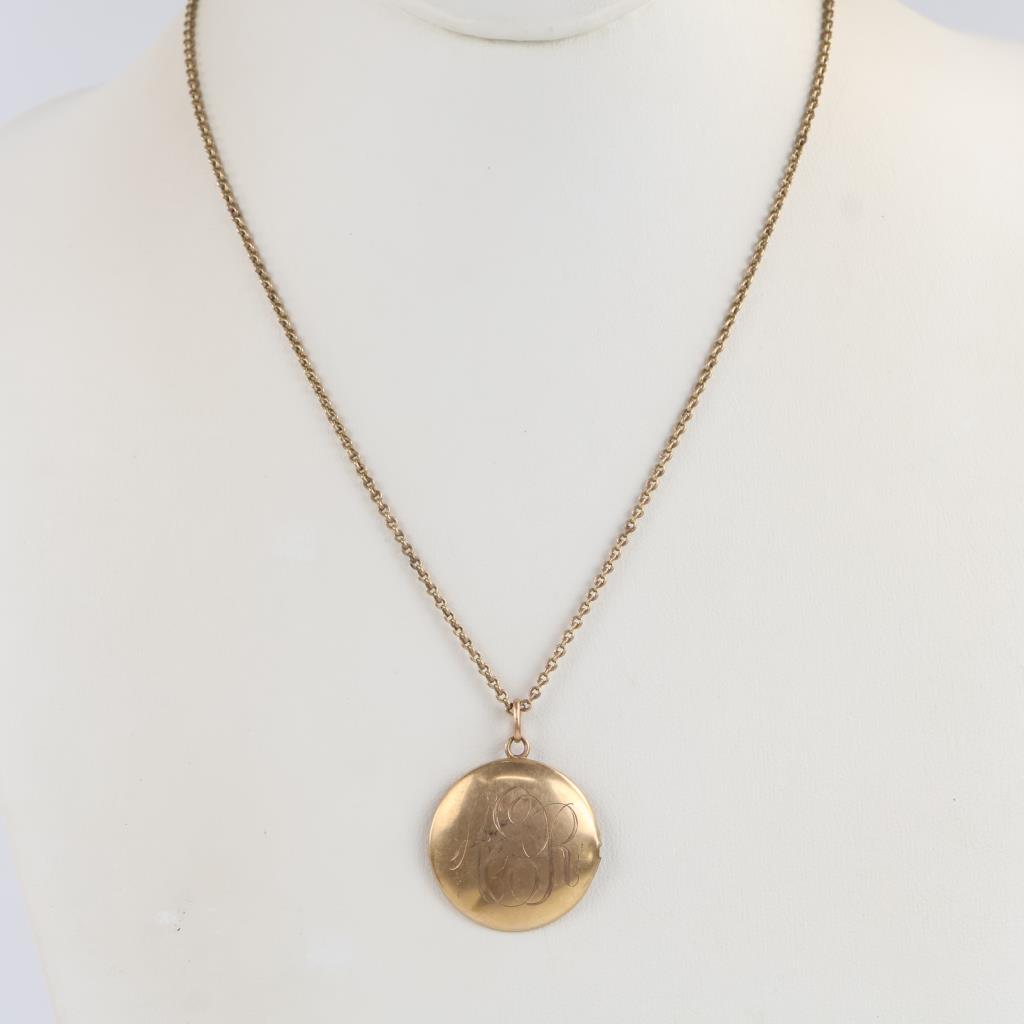 GP Half Locket And Necklace