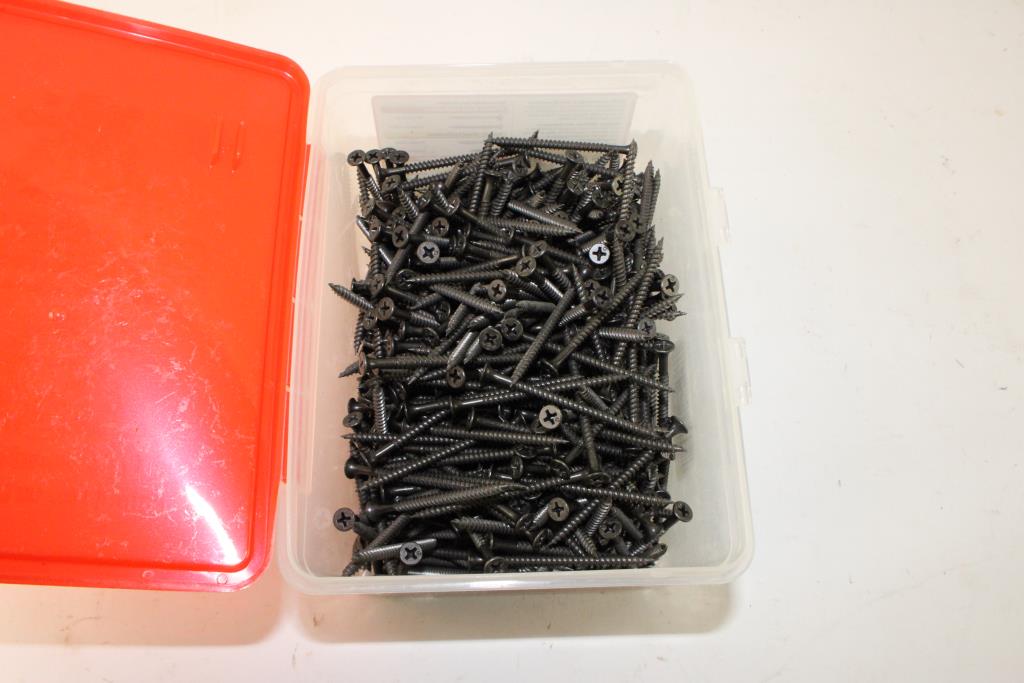 Grabber, 8 X 2 1/2" Construction Screws, 5lb Box Property Room