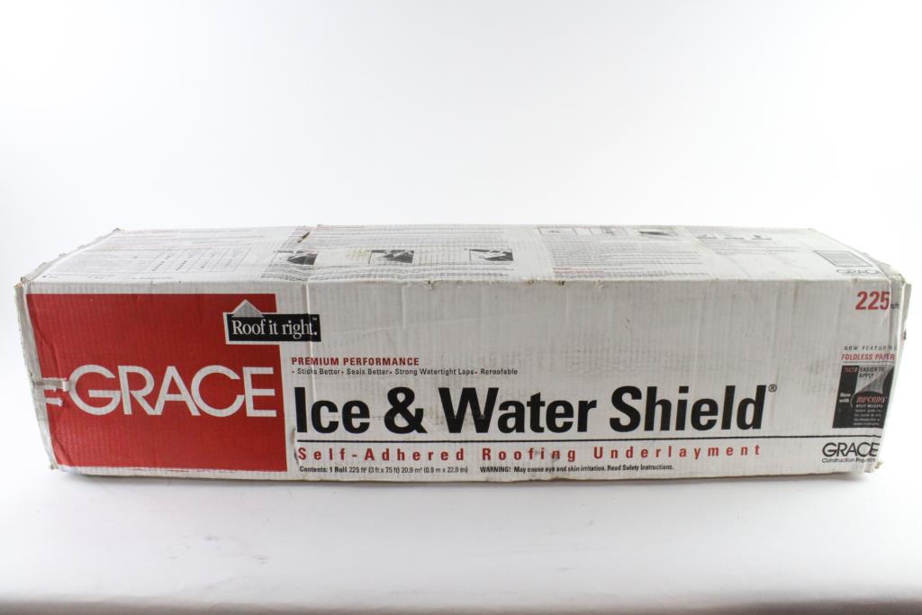 Grace Ice & Water Shield Roofing Property Room