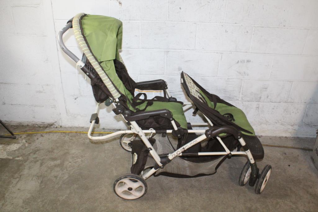 dual glider stroller