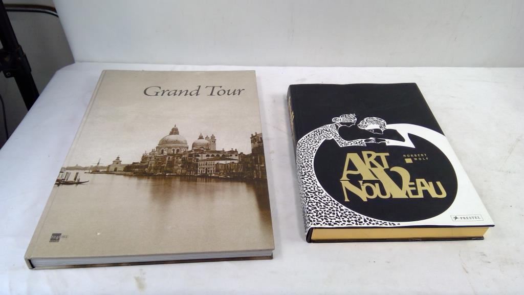 Grand Tour Photographs Of Italy, Art NouVeau, 2 Big Books