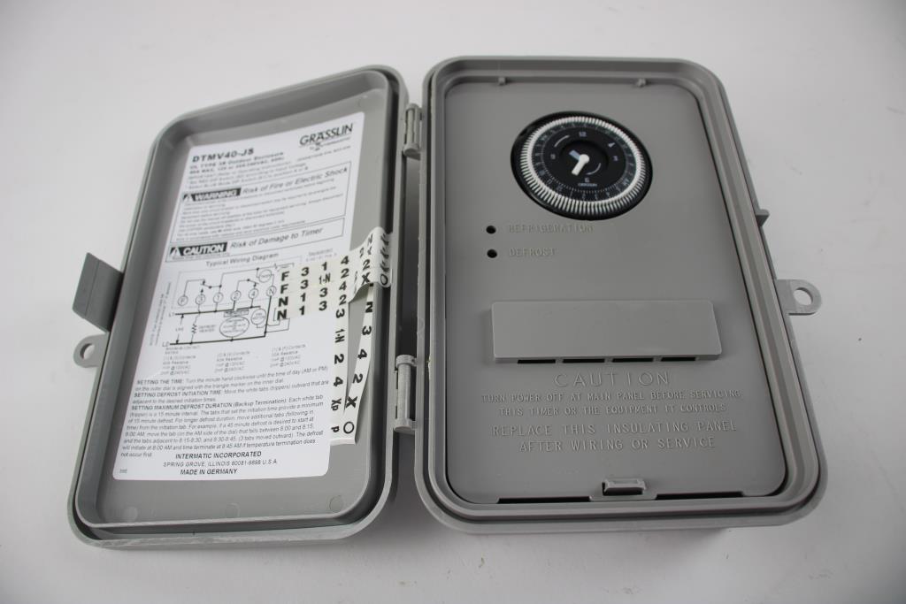 Grasslin DTMV40 Universal Defrost Timer Property Room