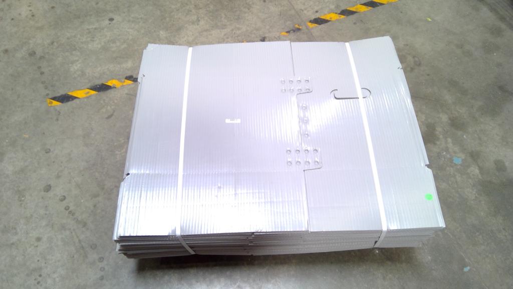 Gray Corrugated Boxes, 25 Pieces