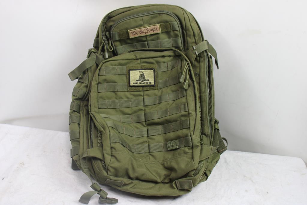 Green 5.11 Tactical Backpack
