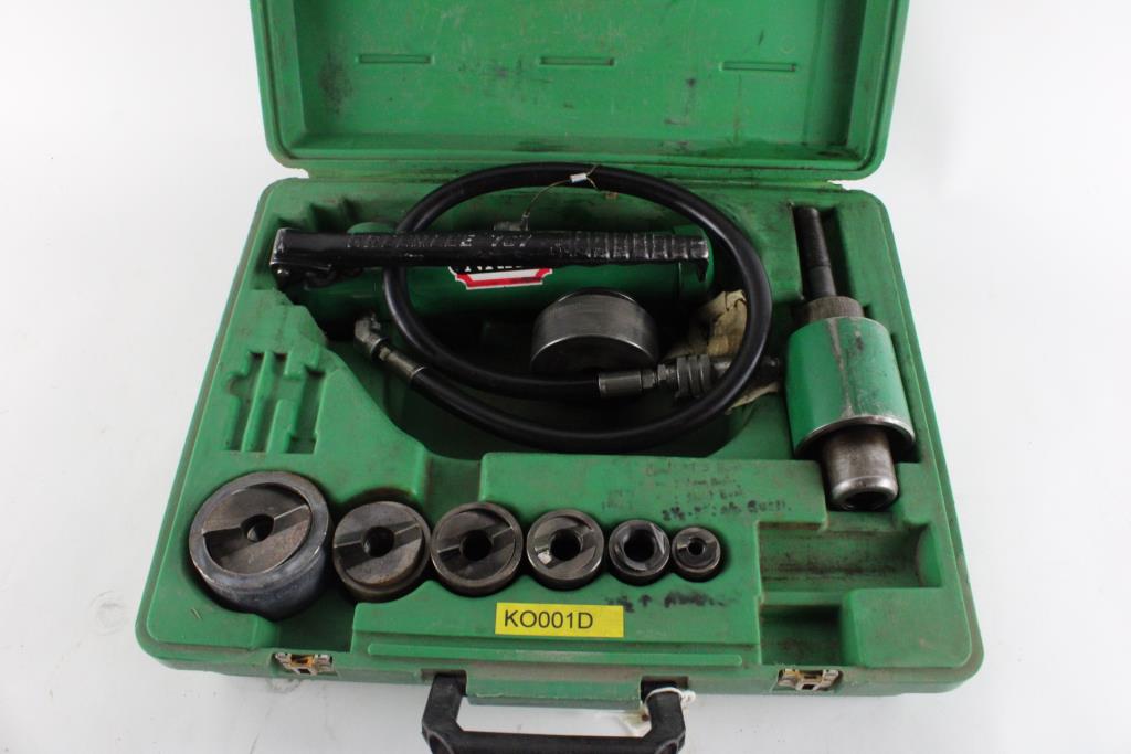 Greenlee 767 Hydraulic Hand Pump Property Room