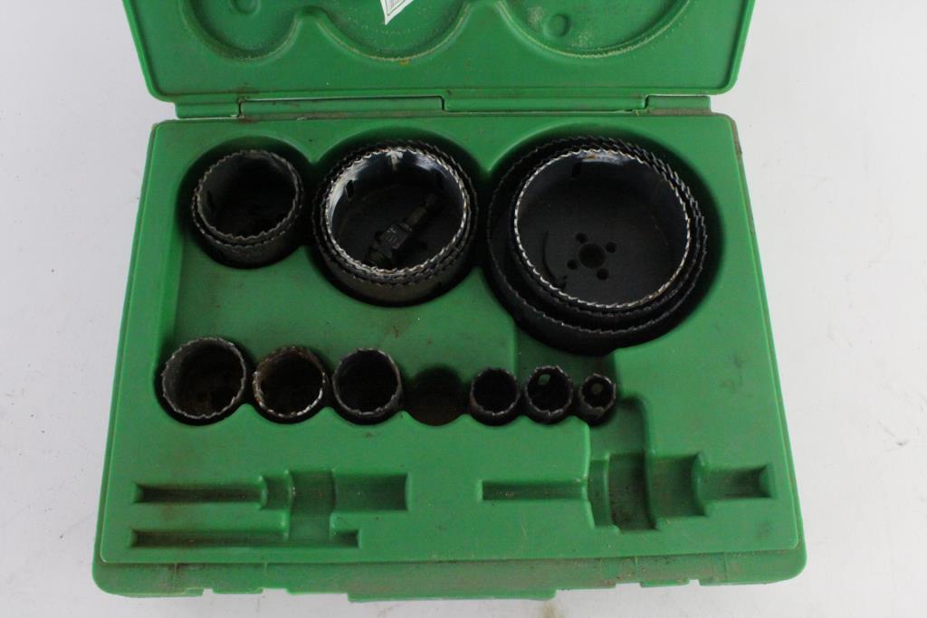 Greenlee Hole Saw Kit Property Room