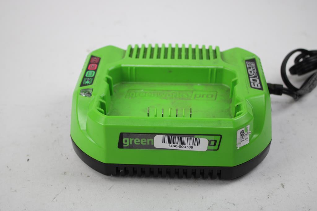 Greenworks Pro 60V Lithium Battery Charger