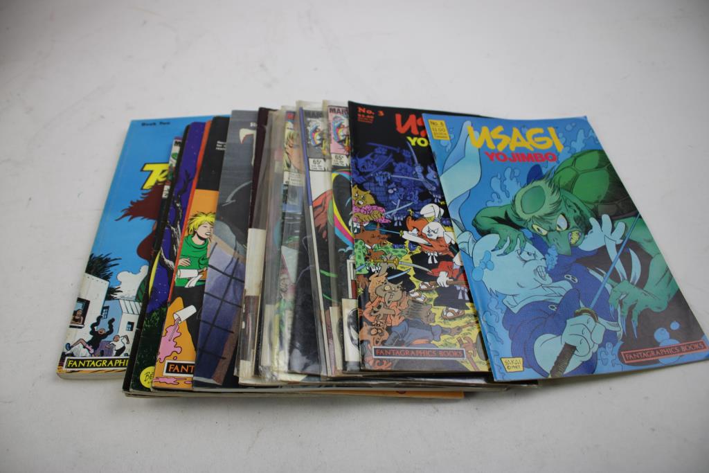 Groo The Wanderer, Threat!, Love And Rockets, And More Comics, 44 Pieces