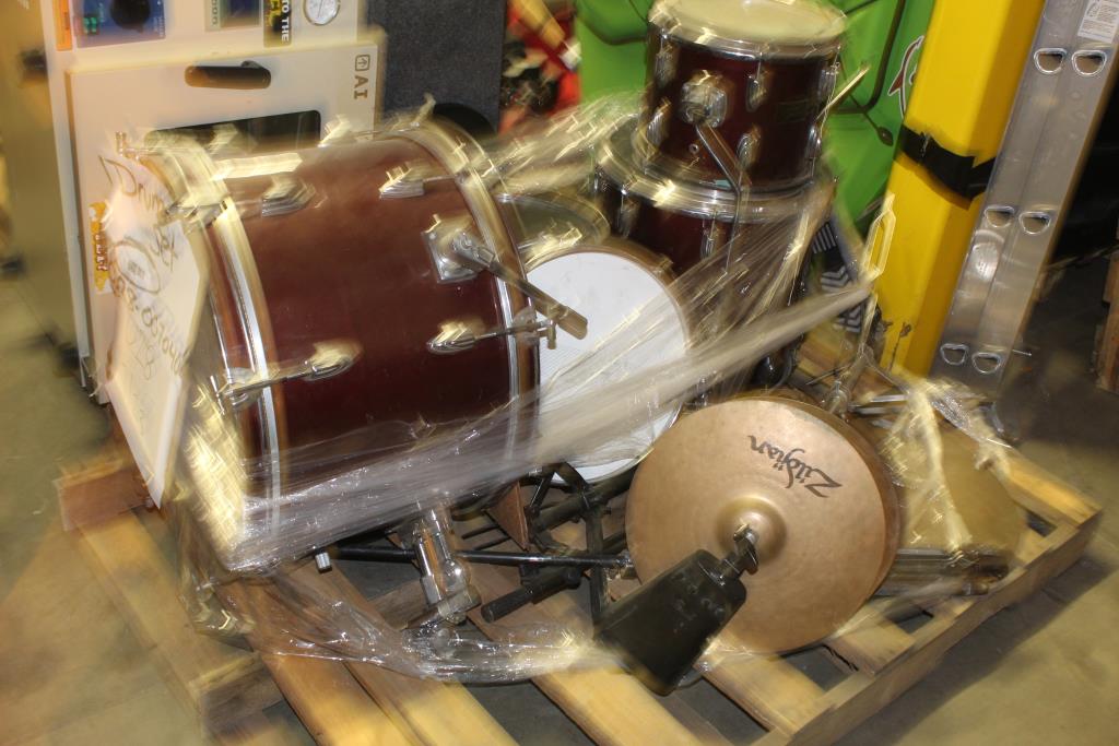 Groove Percussion Drum Set 6 Pieces Pallet Property Room