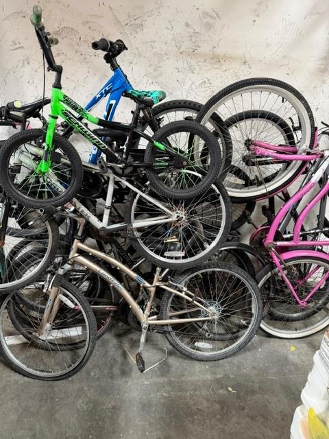 Group Of 10 Used Bikes