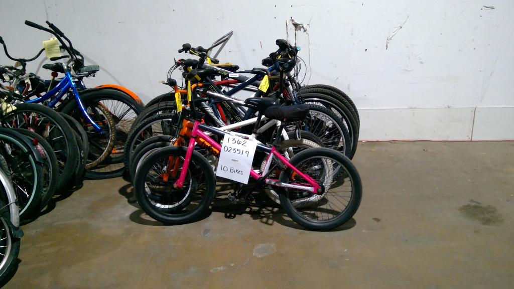 Group Of 10 Used Bikes