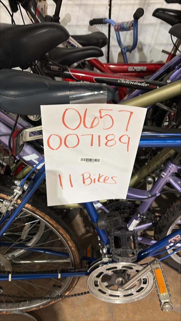 Group Of 11 Used Bikes