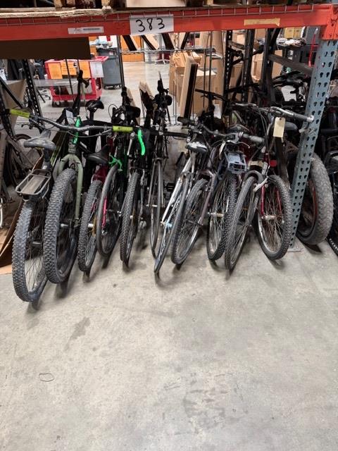 Group Of 11 Used Bikes