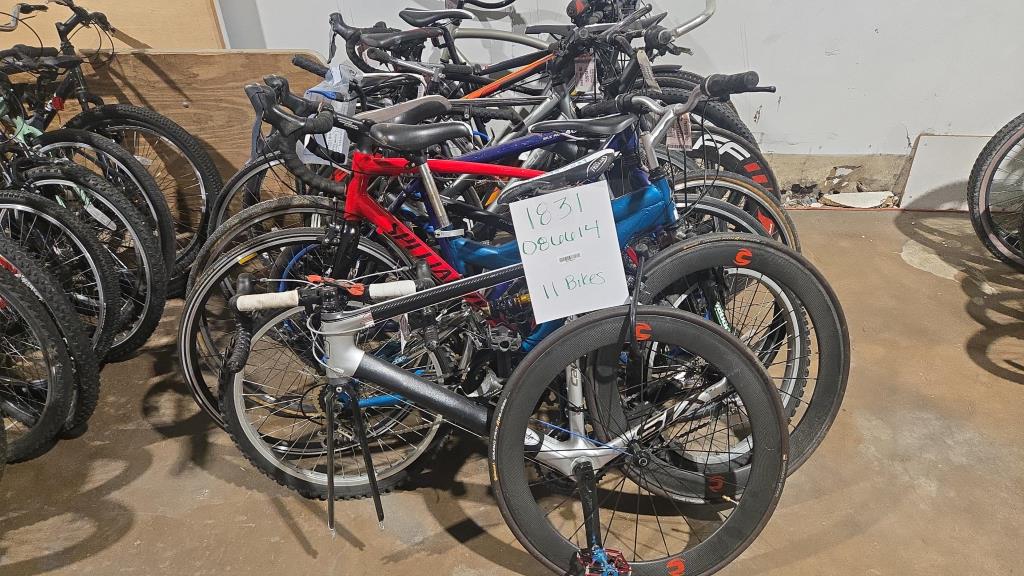 Group Of 11 Used Bikes