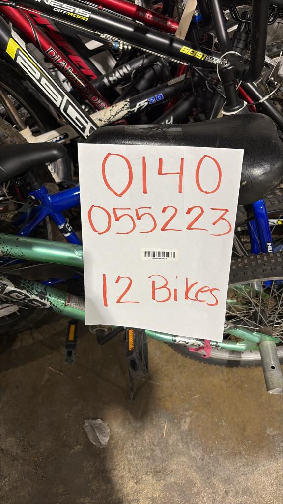 Group Of 12 Used Bikes