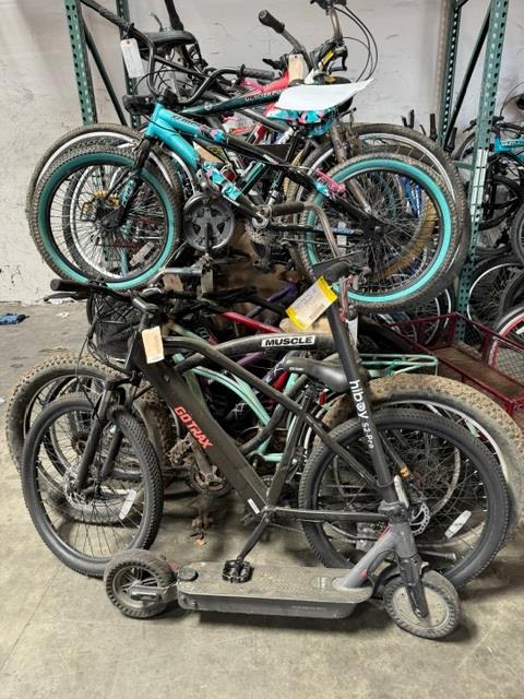 Group Of 12 Used Bikes