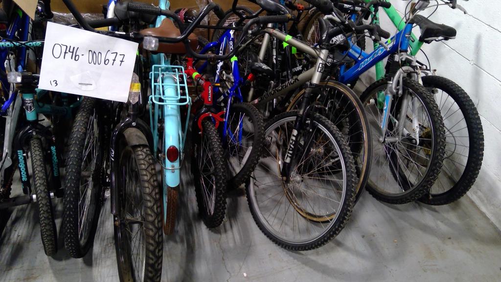 Group Of 13 Used Bikes