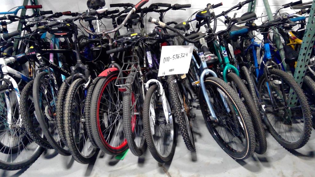 Group Of 16 Used Bikes