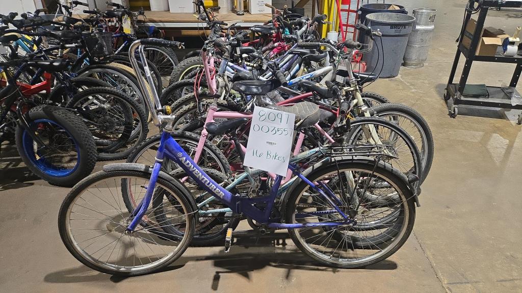 Group Of 16 Used Bikes