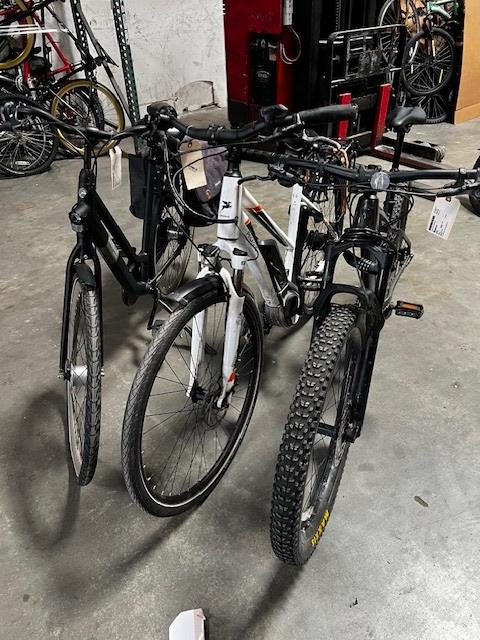 Group Of 3 Used Bikes