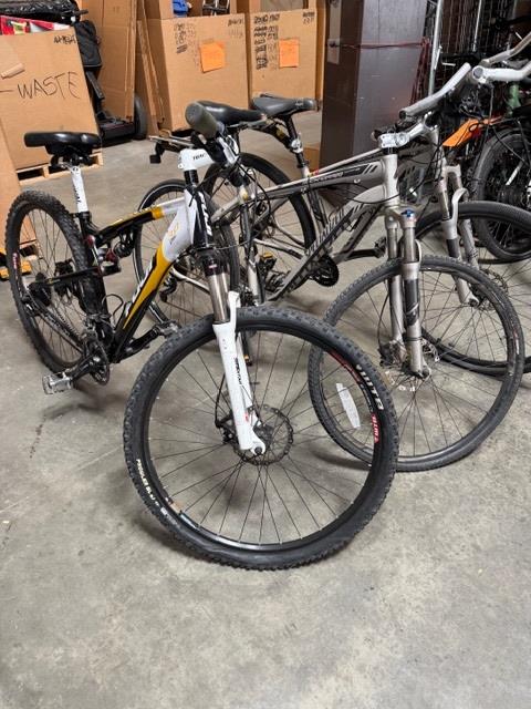 Group Of 3 Used Bikes