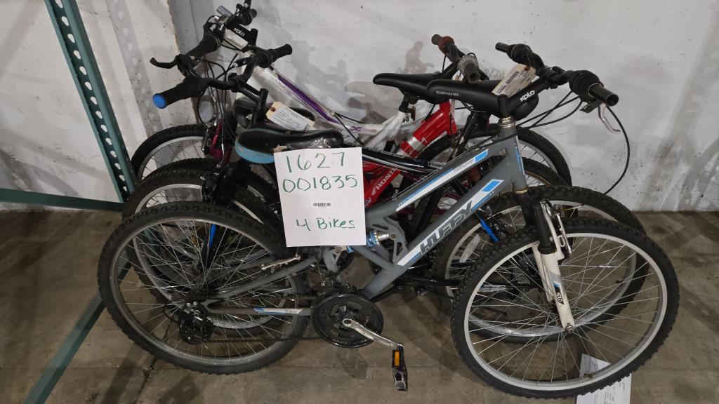 Group Of 4 Used Bikes