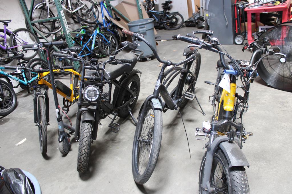 Group Of 4 Used Bikes