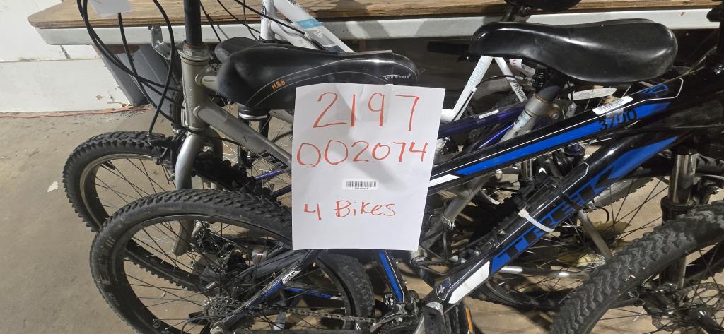 Group Of 4 Used Bikes