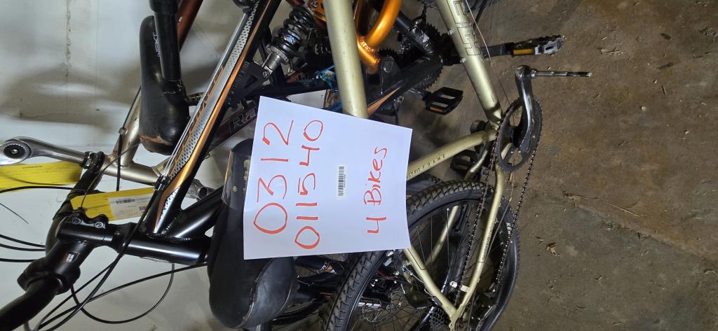 Group Of 4 Used Bikes