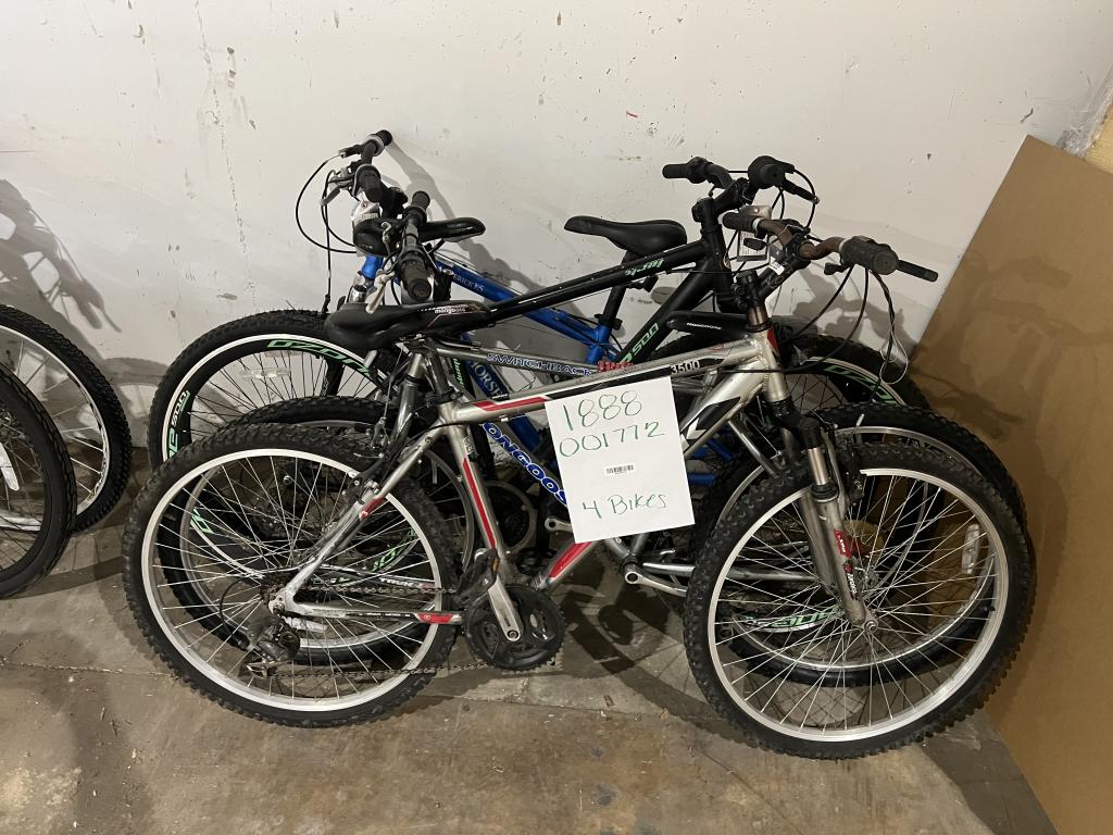 Group Of 4 Used Bikes