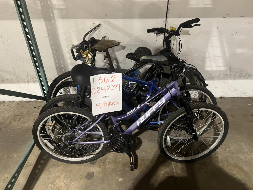 Group Of 4 Used Bikes