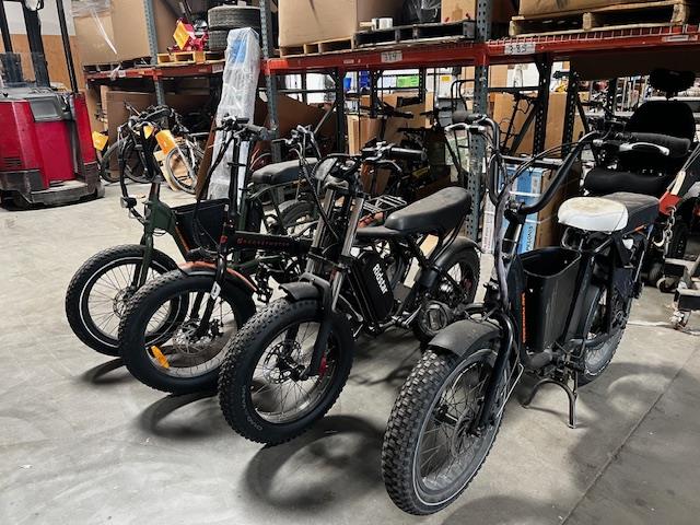 Group Of 4 Used E-Bikes