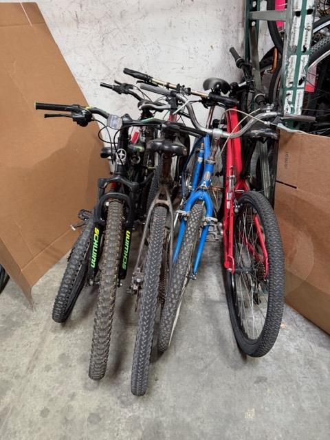 Group Of 5 Used Bikes