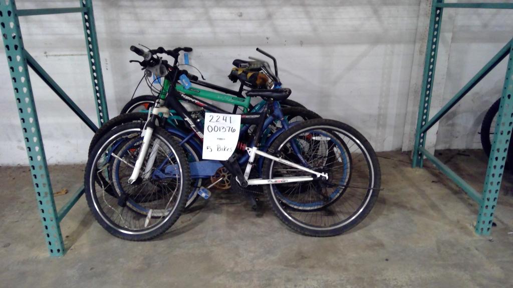 Group Of 5 Used Bikes