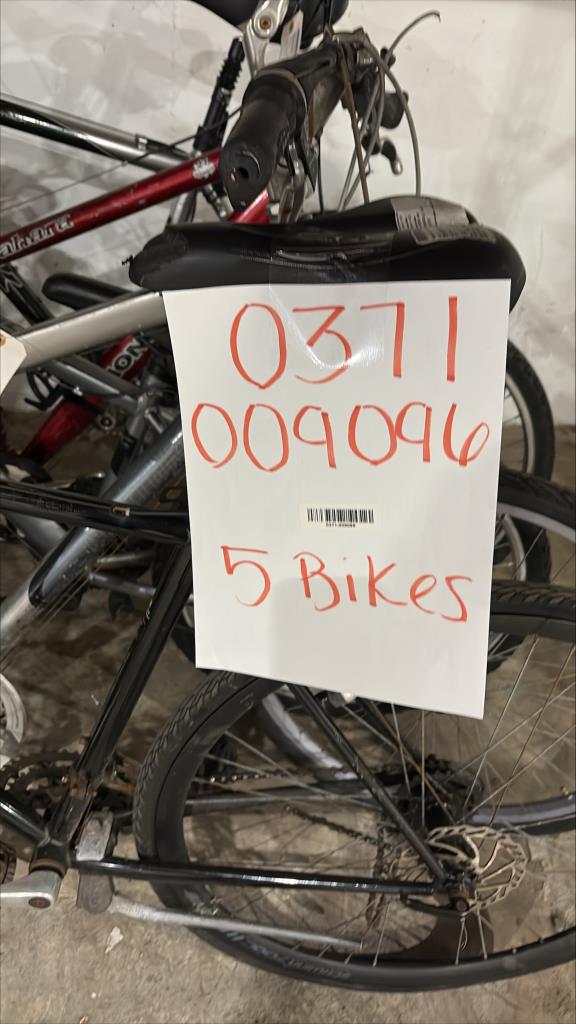Group Of 5 Used Bikes