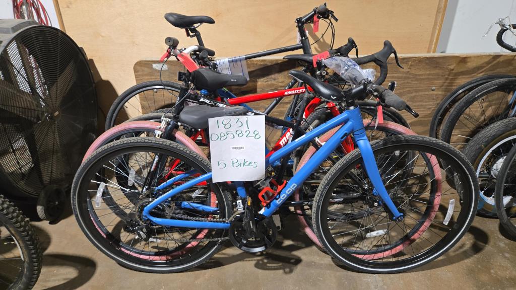 Group Of 5 Used Bikes