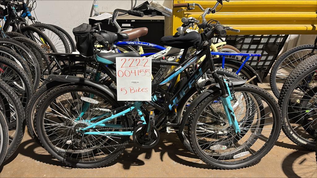 Group Of 5 Used Bikes