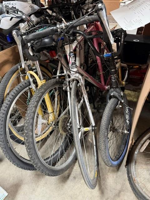 Group Of 5 Used Bikes
