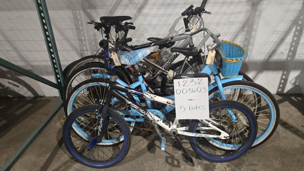 Group Of 5 Used Bikes
